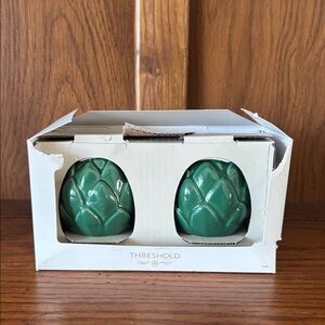 Threshold Artichoke Salt and Pepper Shakers
